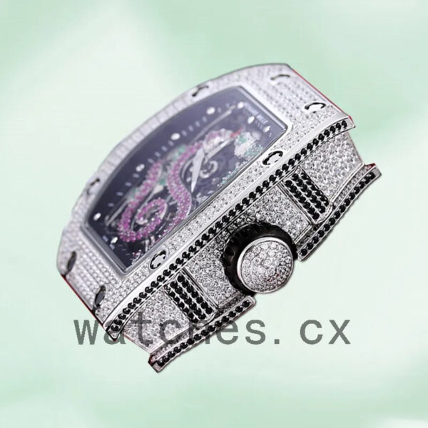 Richard Mille RM 026 45*39mm Unisex RM 026-005 Transparent Dial Replica Watches - Image 3