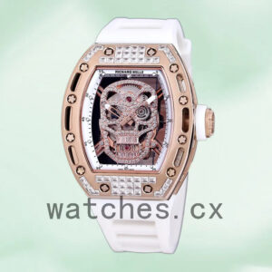 Richard Mille RM 052 Men 50*42mm RM 052-013 Automatic Rubber Band Replica Watches