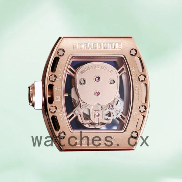 Richard Mille RM 052 Men 50*42mm RM 052-013 Automatic Rubber Band Replica Watches - Image 3