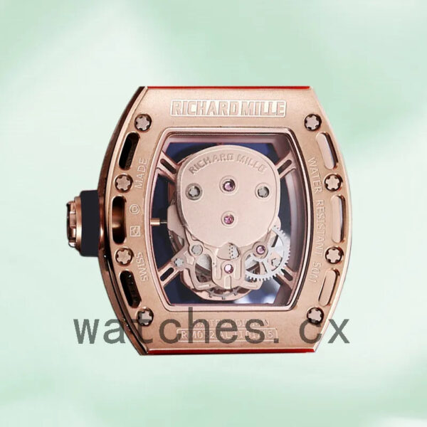 Richard Mille RM 052 Men RM 052-014 50*42mm Diamonds Skull Dial Automatic Replica Watches - Image 3