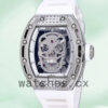 Richard Mille RM 052 RM 052-015 Men 50*42mm Silver Automatic Replica Watches
