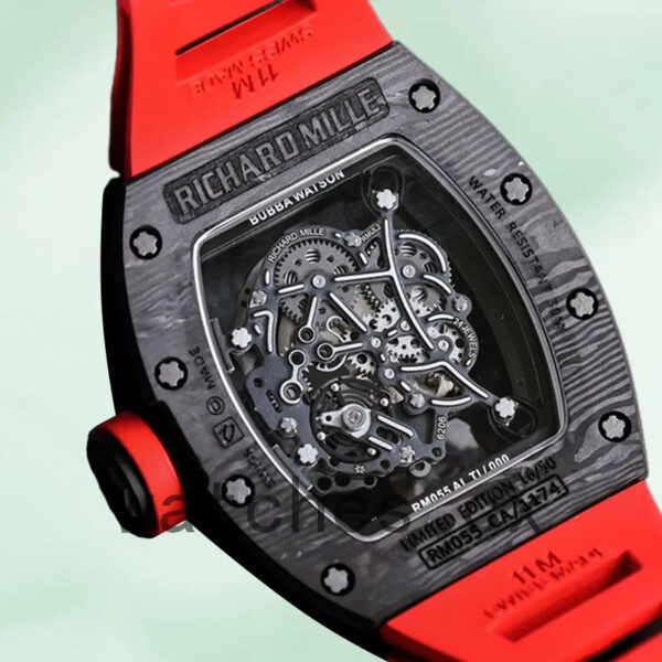 Richard Mille RM055 RM055 Around 50*40mm Men Automatic Black Replica Watches - Image 4