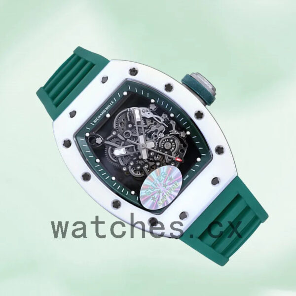 Richard Mille RM055 RM055 Around 50*40mm Men Rubber Band Replica Watches