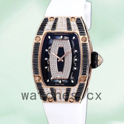 Richard Mille RM 07-01 Ladies RM 07-01-011 31*45mm Rose Gold Replica Watches
