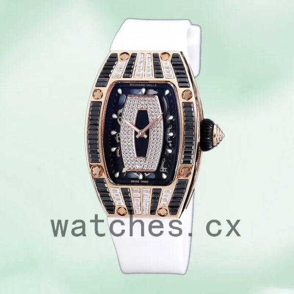 Richard Mille RM 07-01 Ladies RM 07-01-011 31*45mm Rose Gold Replica Watches