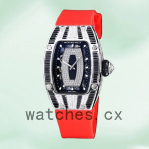 Richard Mille RM 07-01 RM 07-01-015 31*45mm Ladies Black With Diamonds Dial Replica Watches