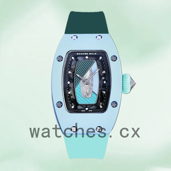 Richard Mille RM07-01 Around 45*31mm RM07-01 Ladies Transparent Dial Replica Watches