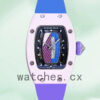 Richard Mille RM07-01 RM07-01 Ladies Around 45*31mm Transparent Dial Automatic Replica Watches