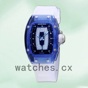 Richard Mille RM 07-02 RM 07-02-006 Ladies 46*32mm Rubber Band Automatic Replica Watches