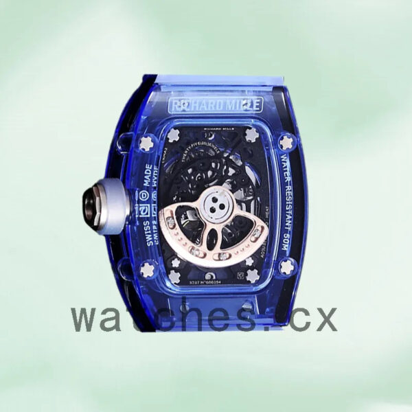 Richard Mille RM 07-02 RM 07-02-006 Ladies 46*32mm Rubber Band Automatic Replica Watches - Image 3