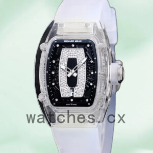 Richard Mille RM 07-02 Ladies RM 07-02-008 46*32mm Rubber Band Replica Watches