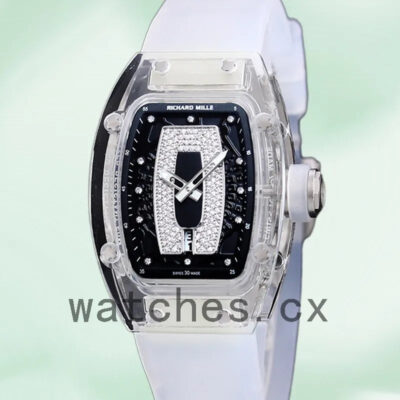 Richard Mille RM 07-02 Ladies RM 07-02-008 46*32mm Rubber Band Replica Watches