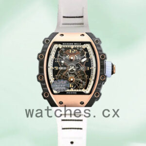Richard Mille RM21-01 RM21-01 Around 50*40mm Men Automatic Rubber Band Replica Watches