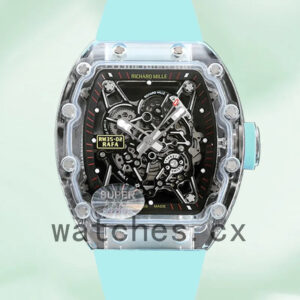 Richard Mille RM35-02 Around 50*40mm RM35-02 Men Automatic Transparent Replica Watches