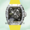 Richard Mille RM35-02 RM35-02 Around 50*40mm Men Transparent Transparent Dial Replica Watches