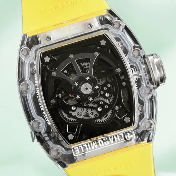 Richard Mille RM35-02 RM35-02 Around 50*40mm Men Transparent Transparent Dial Replica Watches - Image 4
