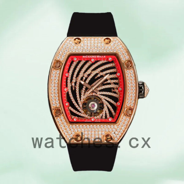 Richard Mille RM51-02 Around 43*36mm RM51-02 Ladies Diamonds Diamond Dial Replica Watches