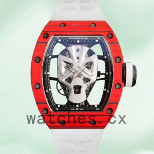 Richard Mille RM52-06 Men Around 50*40mm RM52-06 Automatic Rubber Band Replica Watches