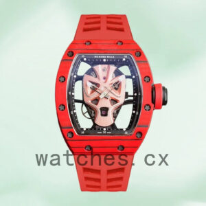 Richard Mille RM52-06 RM52-06 Around 50*40mm Men Hero Dial Rubber Band Replica Watches