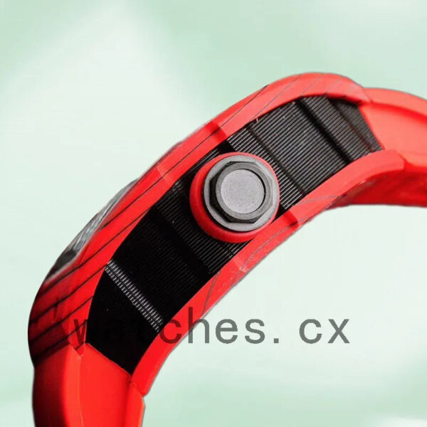 Richard Mille RM52-06 Around 50*40mm Men RM52-06 Rubber Band Replica Watches - Image 3