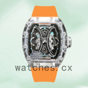 Richard Mille RM53-01 Men Around 50*40mm RM53-01 Transparent Dial Replica Watches