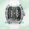 Richard Mille RM53-01 Men RM53-01 Around 50*40mm Transparent Transparent Dial Replica Watches
