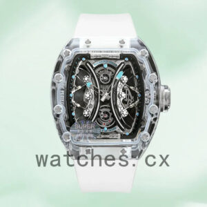 Richard Mille RM53-01 Men RM53-01 Around 50*40mm Transparent Transparent Dial Replica Watches