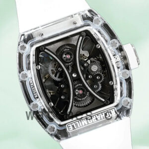 Richard Mille RM53-01 Men RM53-01 Around 50*40mm Transparent Transparent Dial Replica Watches