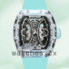 Richard Mille RM53-01 Men RM53-01 Around 50*40mm Transparent Dial Replica Watches