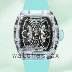 Richard Mille RM53-01 Men RM53-01 Around 50*40mm Transparent Dial Replica Watches