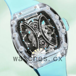 Richard Mille RM53-01 Men RM53-01 Around 50*40mm Transparent Dial Replica Watches