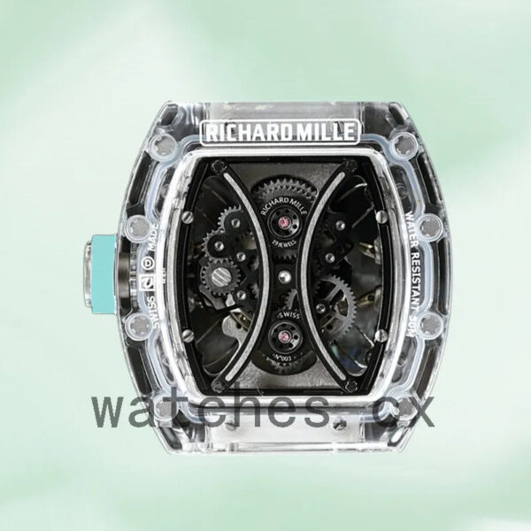 Richard Mille RM53-01 Men RM53-01 Around 50*40mm Transparent Dial Replica Watches - Image 4