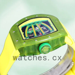 Richard Mille RM 56-01 RM 56-01-001 Men 50*42mm Transparent Dial Replica Watches