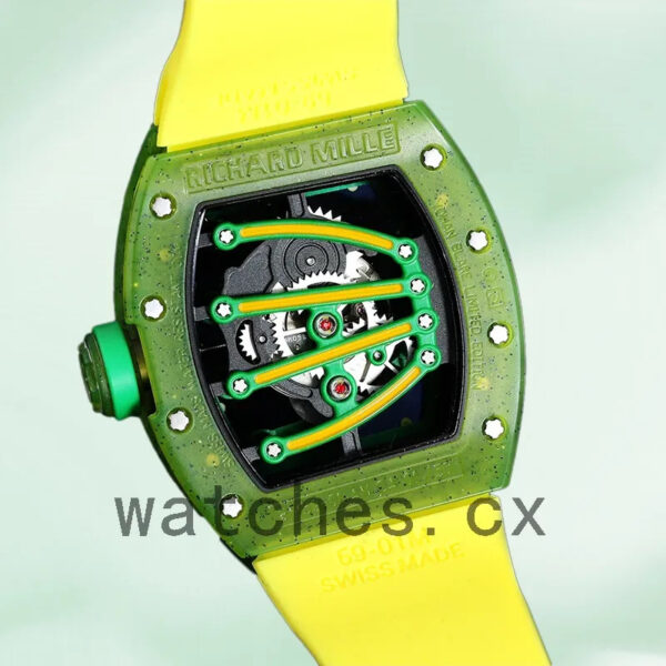 Richard Mille RM 56-01 RM 56-01-001 Men 50*42mm Transparent Dial Replica Watches - Image 4