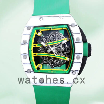 Richard Mille RM 61-01 RM 61-01-001 Men 50*40mm White Automatic Replica Watches
