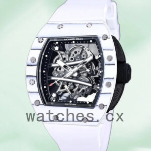 Richard Mille RM 61-01 50*40mm RM 61-01-003 Men Transparent Dial Replica Watches