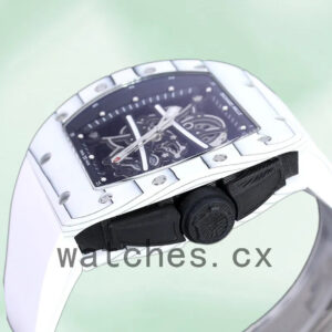 Richard Mille RM 61-01 50*40mm RM 61-01-003 Men Transparent Dial Replica Watches