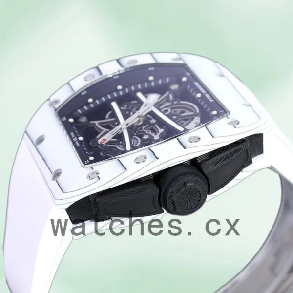 Richard Mille RM 61-01 50*40mm RM 61-01-003 Men Transparent Dial Replica Watches
