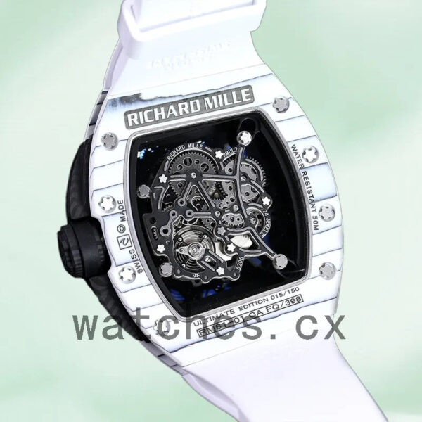 Richard Mille RM 61-01 50*40mm RM 61-01-003 Men Transparent Dial Replica Watches - Image 4