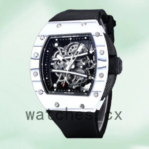 Richard Mille RM 61-01 50*40mm Men RM 61-01-004 Automatic White Replica Watches