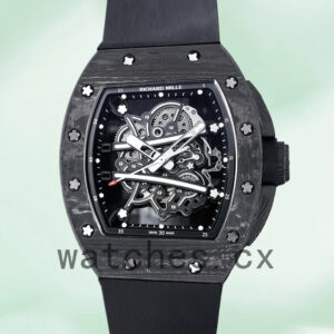 Richard Mille RM 61-01 50*40mm RM 61-01-004 Men Black Transparent Dial Replica Watches