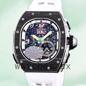Richard Mille RM 62-01 Men 50*42mm RM 62-01-005 Black Rubber Band Replica Watches