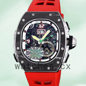 Richard Mille RM 62-01 RM 62-01-008 50*42mm Men Transparent Dial Replica Watches