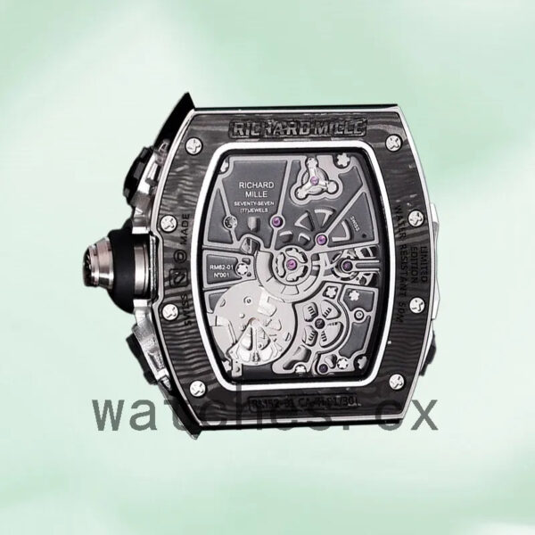 Richard Mille RM 62-01 RM 62-01-008 50*42mm Men Transparent Dial Replica Watches - Image 4