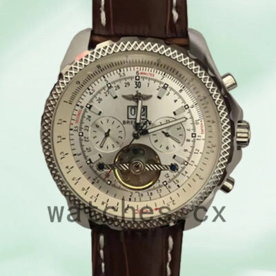Breitling Bentley Motors Tourbillon 46mm Men’s RSH-BRT-9487 Silver-tone Automatic Replica Watches