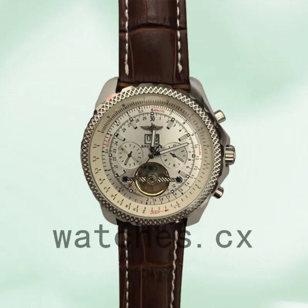 Breitling Bentley Motors Tourbillon 46mm Men’s RSH-BRT-9487 Silver-tone Automatic Replica Watches