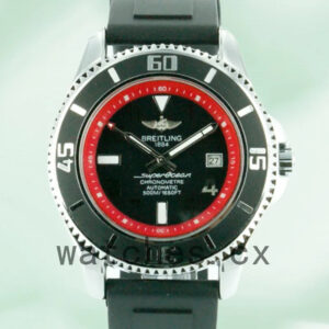 Breitling Superocean SuperoceanBK008 46mm Men’s Strap Black Dial Replica Watches
