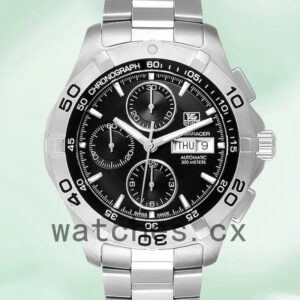 Tag Heuer Aquaracer CAF2010.BA0815 Men’s 43mm Bracelet Black Dial