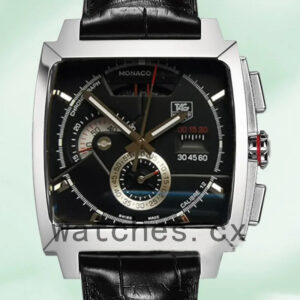 Tag Heuer Monaco Men’s 43mm CAL2110.FC6257 Black Dial