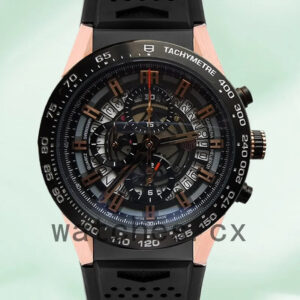 Tag Heuer Carrera CAR205A.FT6087 43mm Men’s Rubber Band Automatic